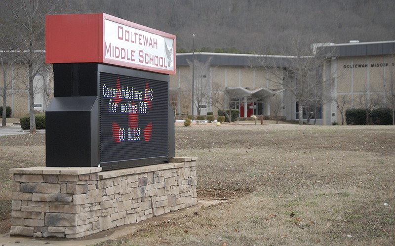 Ooltewah Middle School is located on Ooltewah-Ringgold Road.