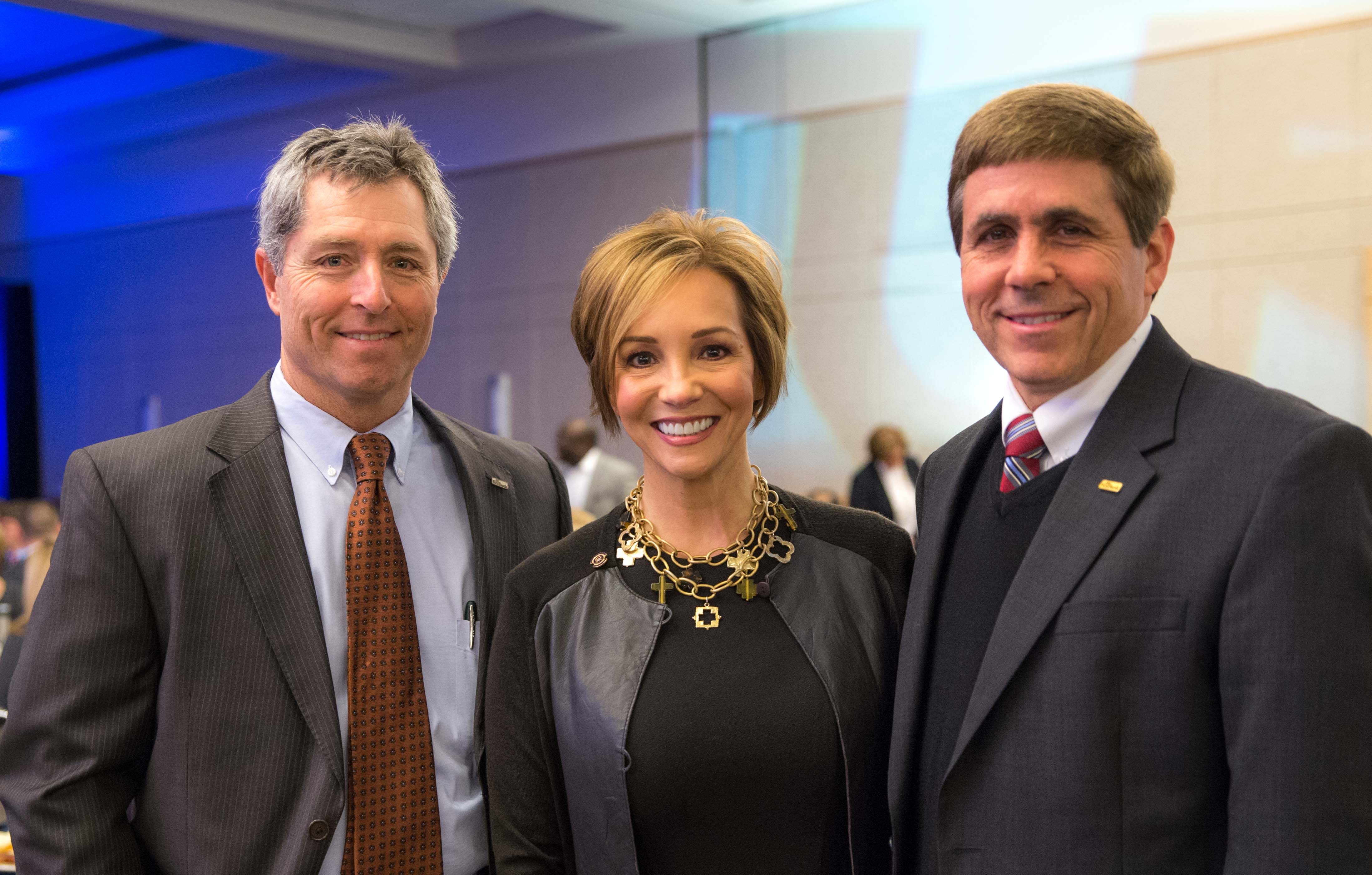 Rich Balthrop, Gina Crumbliss and Jim McKenzie
