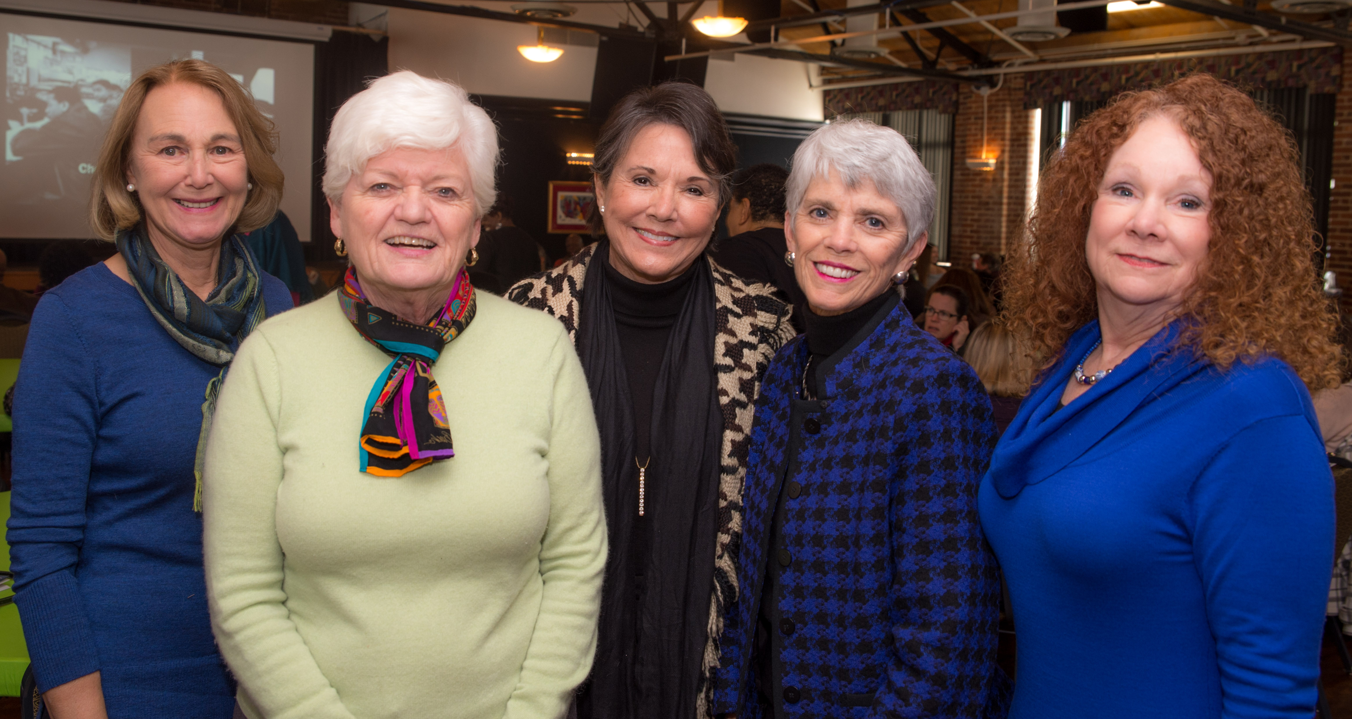 Pat Daniel, Pat Starke, Sherry Darling, Barbie Standefer and Martha Mackey