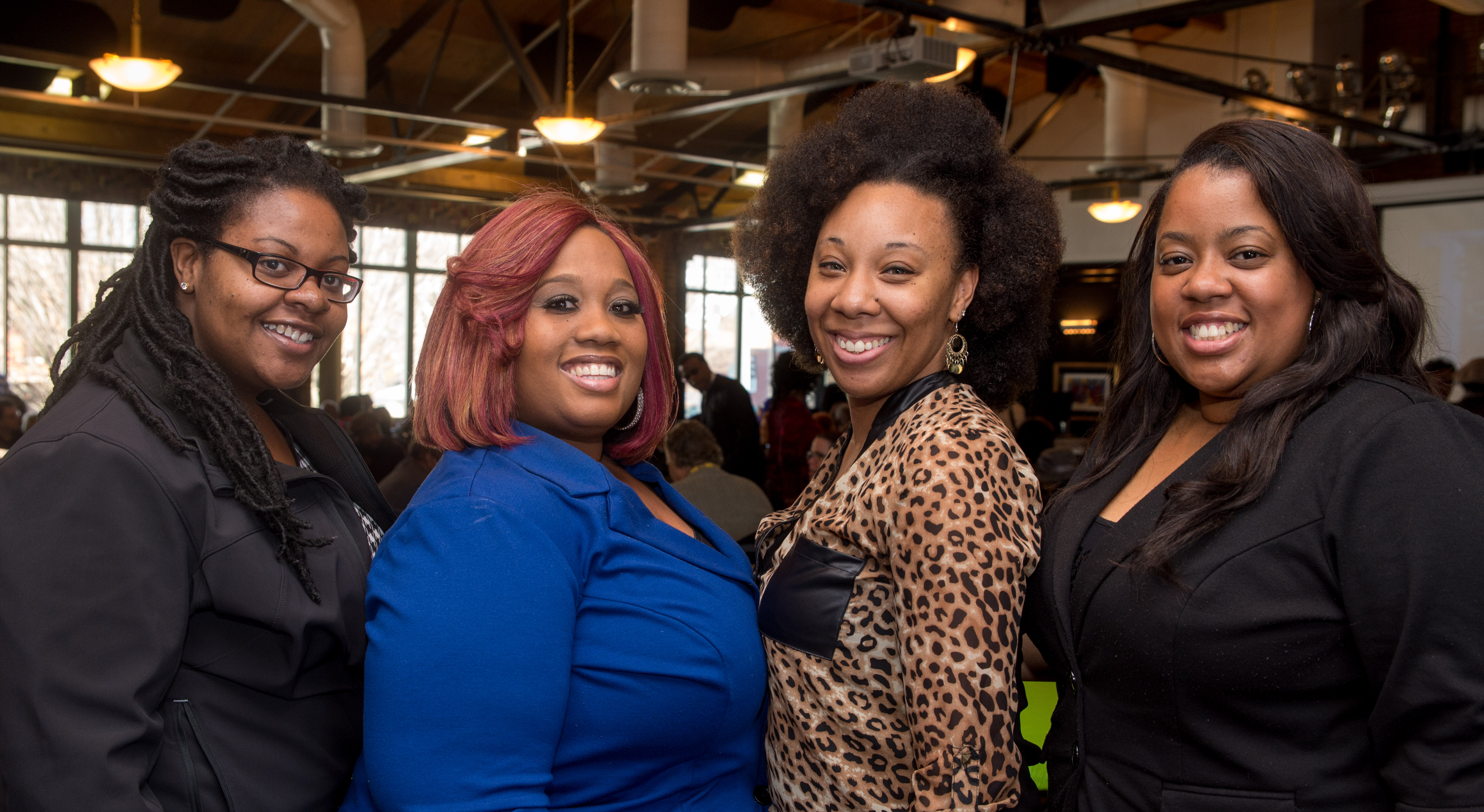 Shakari Smiley, Stephanie Lundy, Mia Jackson and Seleatha Fain