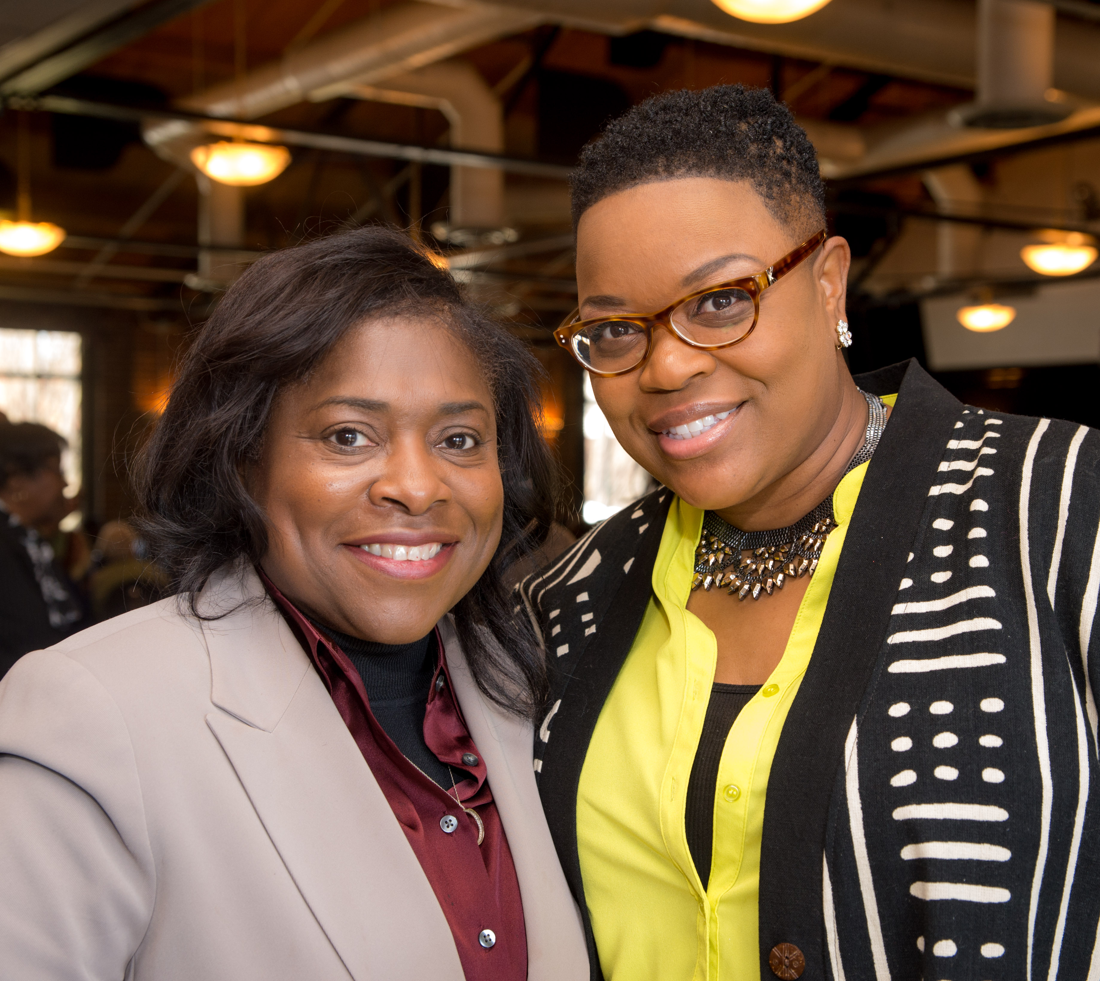 Varion Walton and Nicole Brown