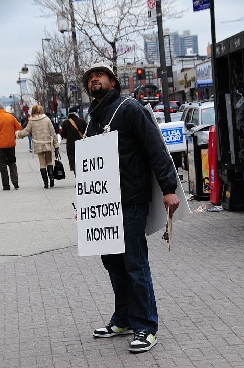 For his documentary "More Than a Month," young filmmaker Shukree Hassan Tilghman went on a cross-country campaign to gather signatures for a petition to end Black History Month.