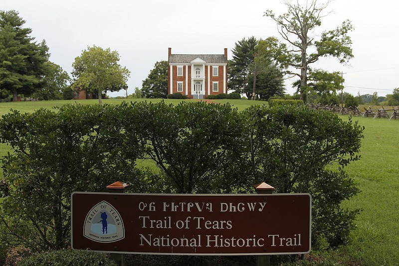 The Chief Vann House State Historic Site sits at the intersection of Georgia Highways 255 and 52A in Chatsworth.