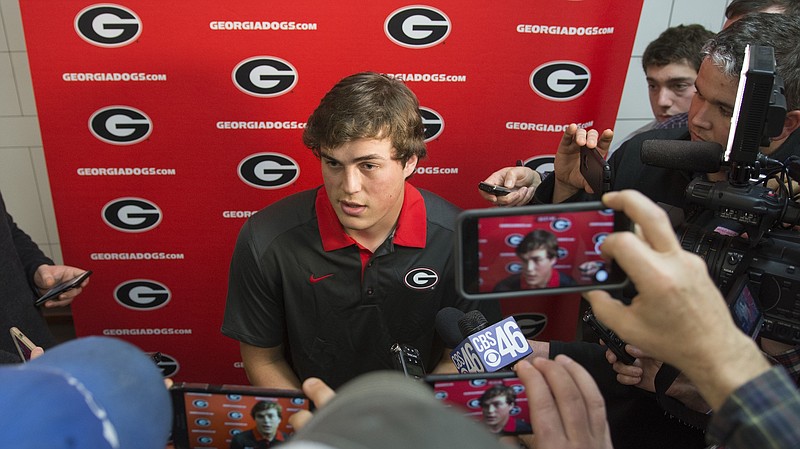 Quarterback Jacob Eason was among six early enrollees who kept Georgia's class together during a time of transition, new Bulldogs coach Kirby Smart said.