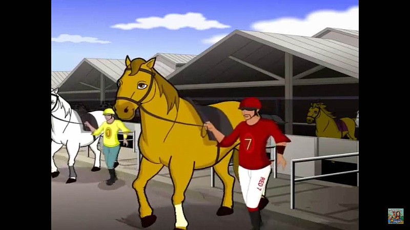 "Little Red" is one of the most popular songs on Shukla's YouTube channel. The video features a simple animated cartoon starring a racehorse named Little Red.
