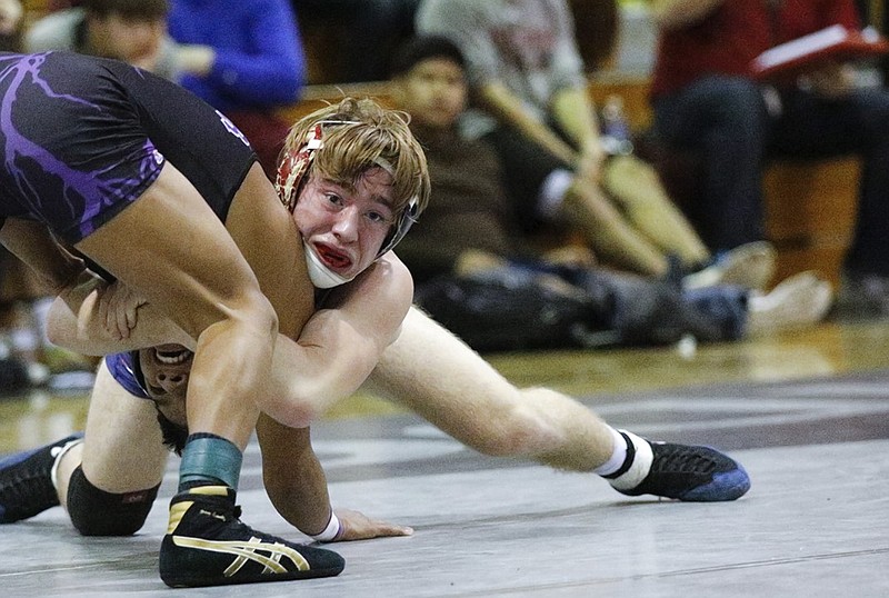 Heritage High School wrestler Chuckie Thurman (126 pounds) will take aim at another state title when the GHSA's state traditional tournaments begin today in Duluth. Thurman is one of 20 wrestlers from Catoosa County who qualified for the final weekend of the season.