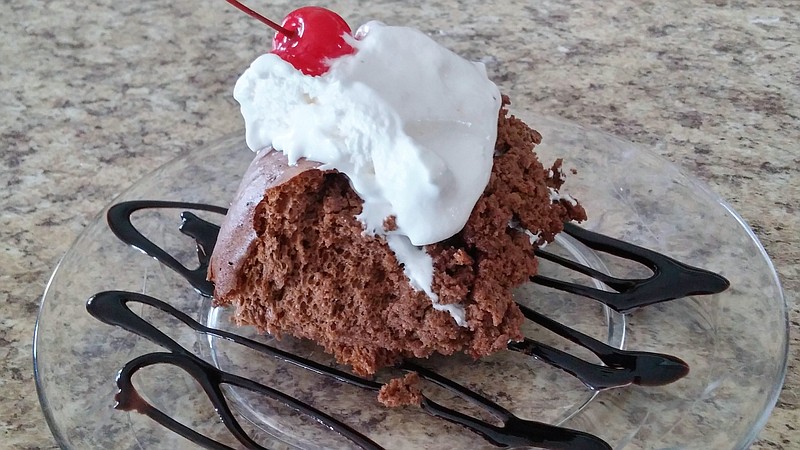 Chocolate Bread Pudding Souffle