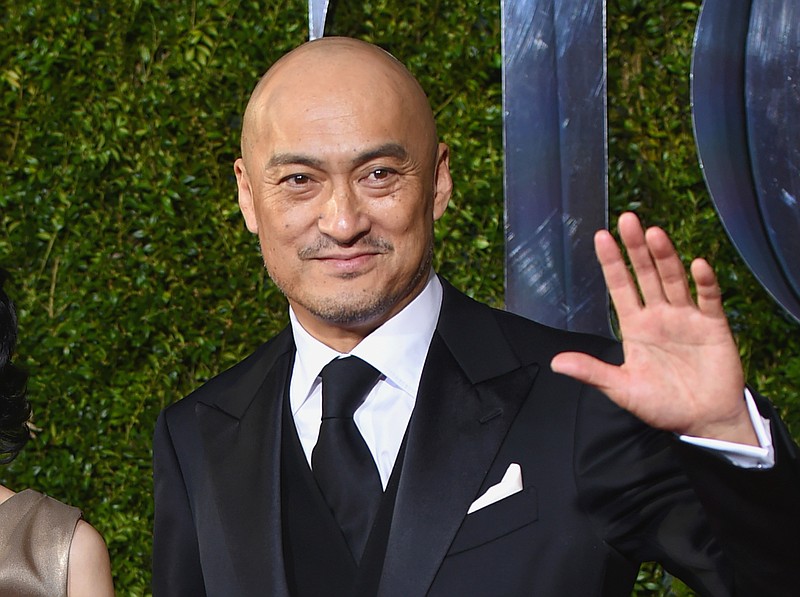 
              FILE - In this June 7, 2015 file photo, Ken Watanabe arrives at the 69th annual Tony Awards at Radio City Music Hall in New York. A publicist for Watanabe says the Tony Award- and Oscar-nominated actor has been forced to delay his return to Broadway’s “The King and I” while he battles stomach cancer. The actor has undergone endoscopic surgery and is recuperating at a hospital in Japan. (Photo by Evan Agostini/Invision/AP, File)
            