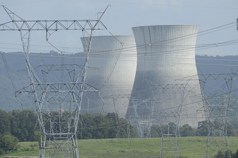 TVA's Bellefonte nuclear plant can be seen from Highway 72.