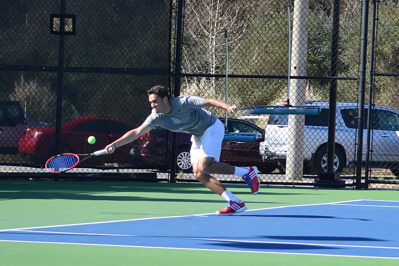 Eduardo Cabrero is part of the Dalton State men's tennis team ranked No. 2 in the NAIA.