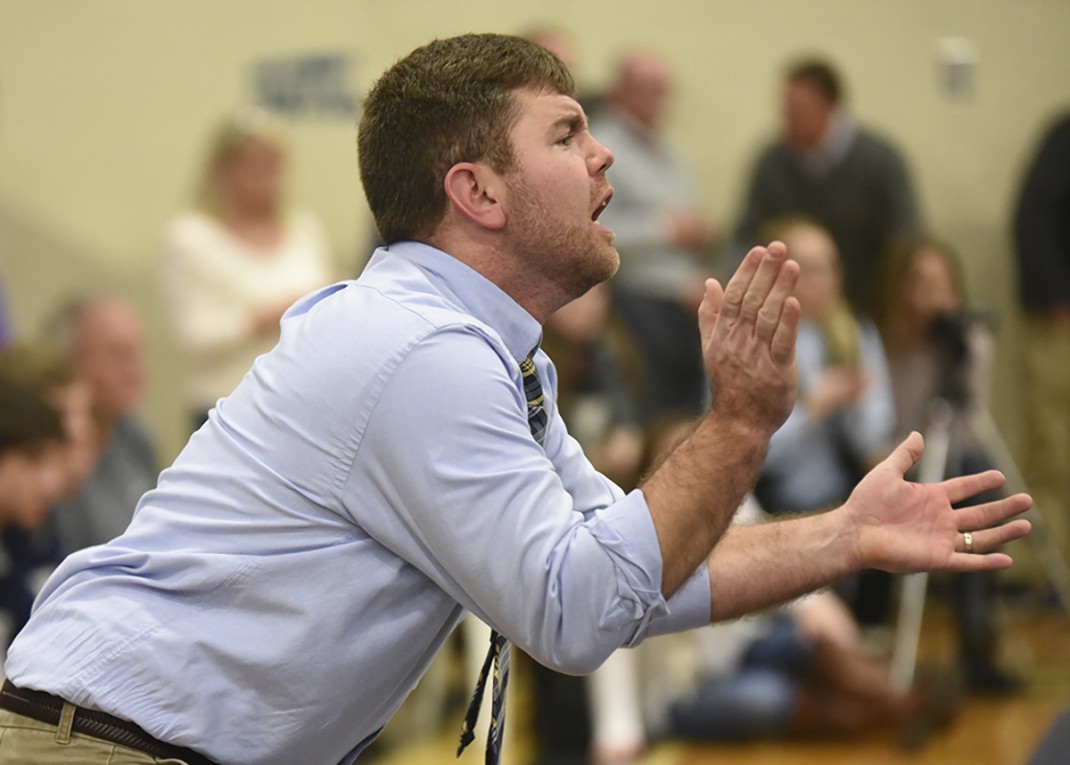 Soddy-Daisy wrestling coach Jim Higgins.