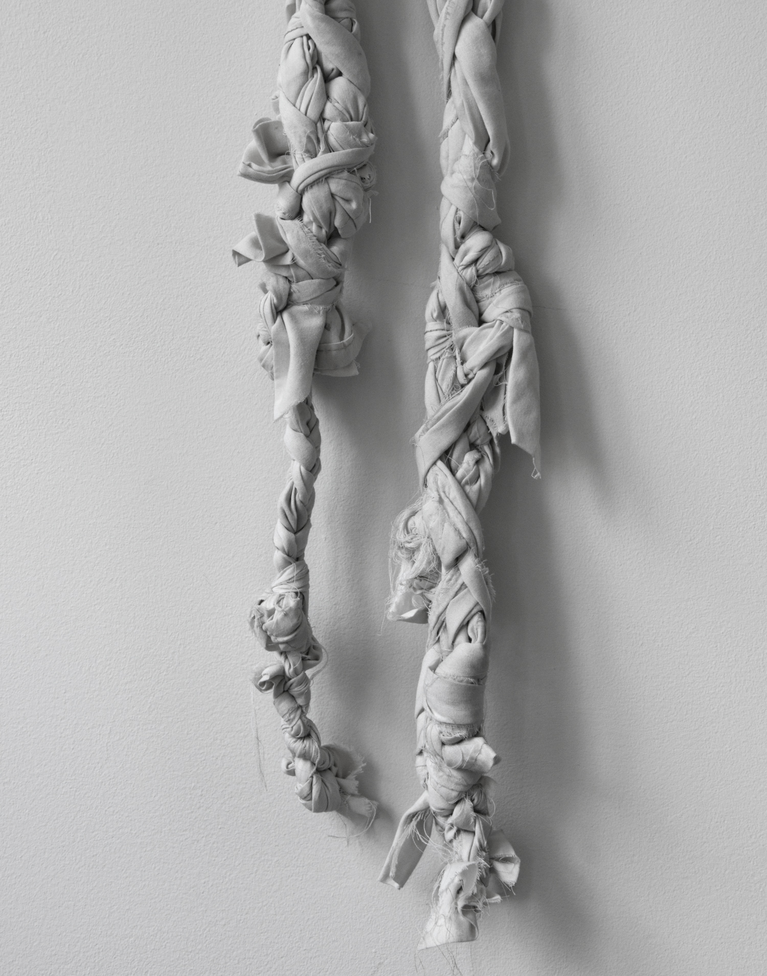 ""Handmade Jump Rope." As described by a man who spent 15 years in solitary confinement on death row before being executed in March of 2012. [Amy Elkins.]