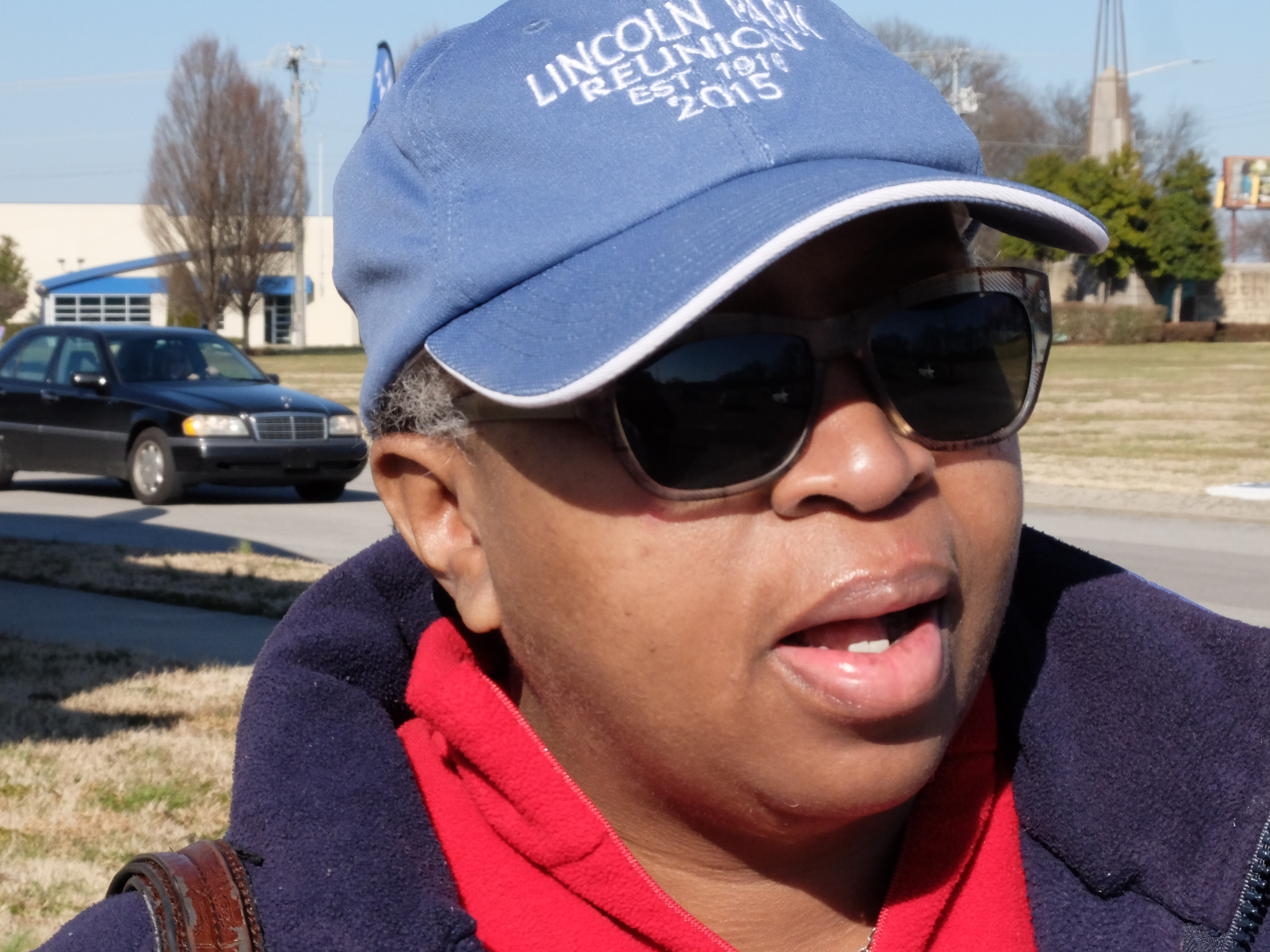 Early voter Tiffany Rankins says she always comes out early to cast her vote at the Hamilton County Election Commission.