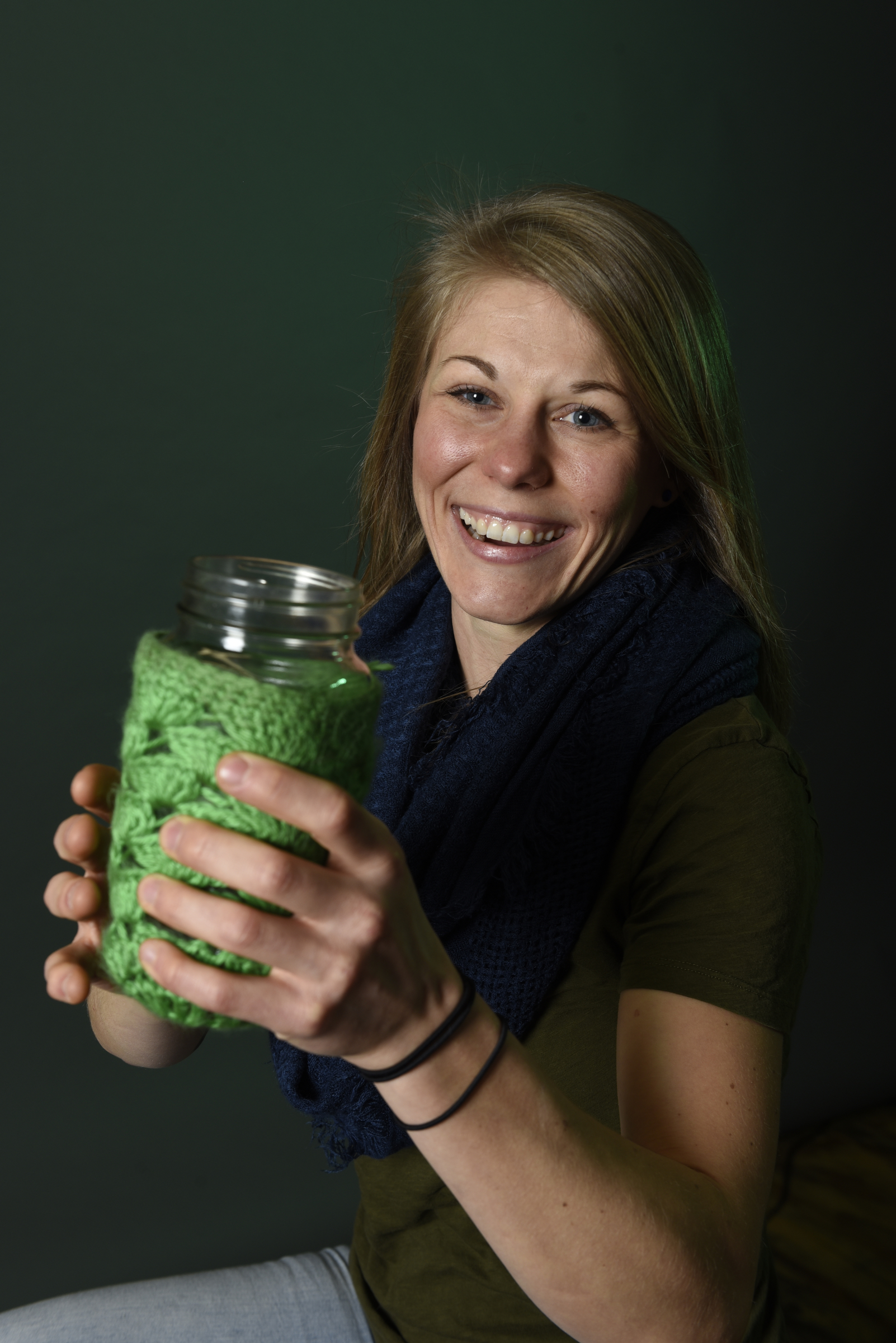 Photographed Monday, Feb. 1, 2016, in Chattanooga, Tenn., Tiffany Malapanes is the founder of Positiffitea, a Chattanooga startup company selling hand-blended organic tea.