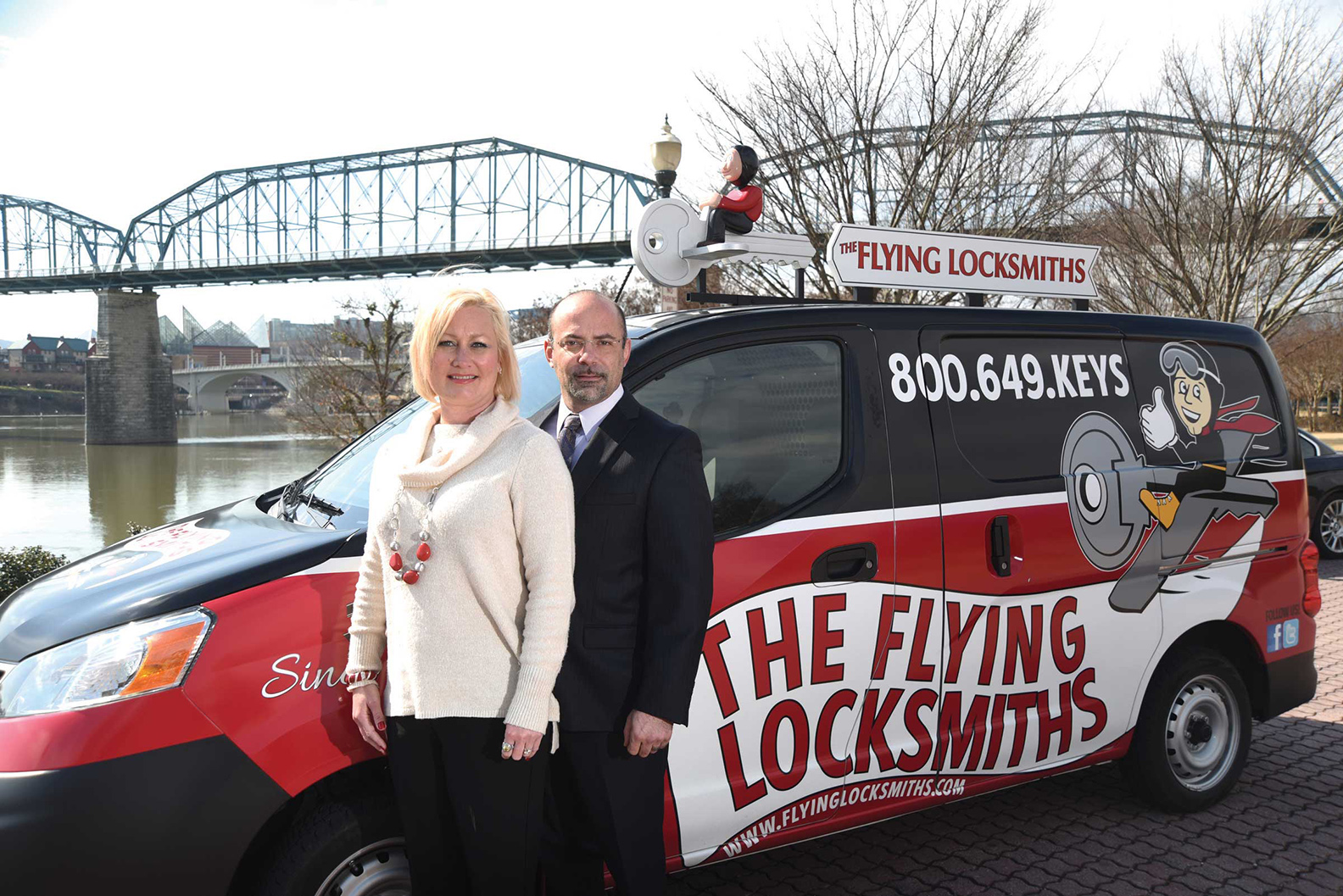 Steve Ruggiero and wife Brandy
