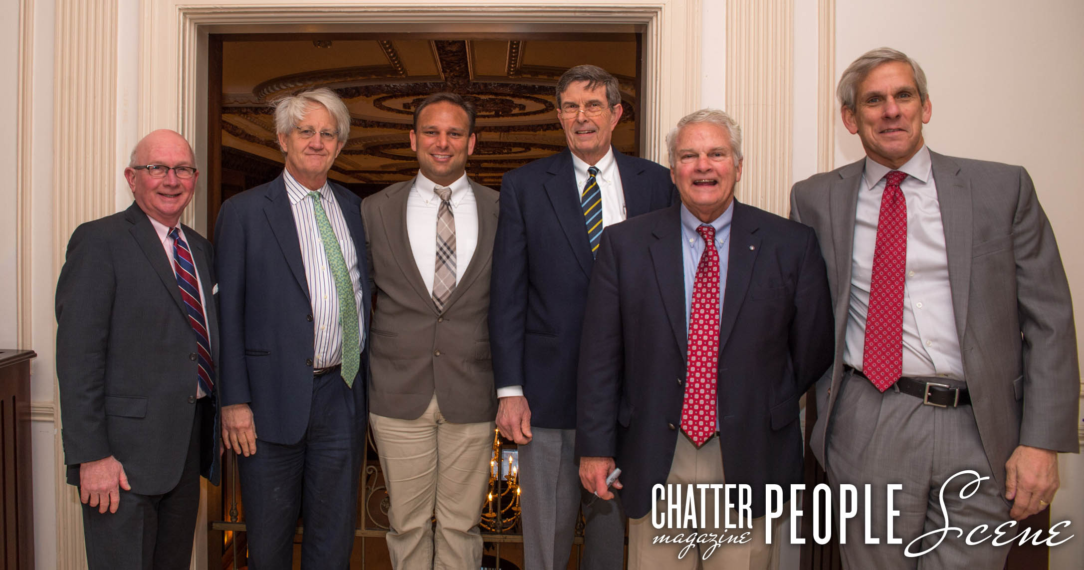 Bill James, Brian Mickles, Chase Smith, Arnold Stuffed, Bob Batson and Judge Jeff Hollingsworth