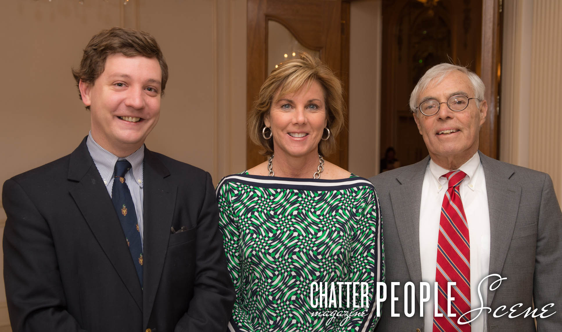 Alan Jackson, Chancellor Pam Fleenor and Scott Brown