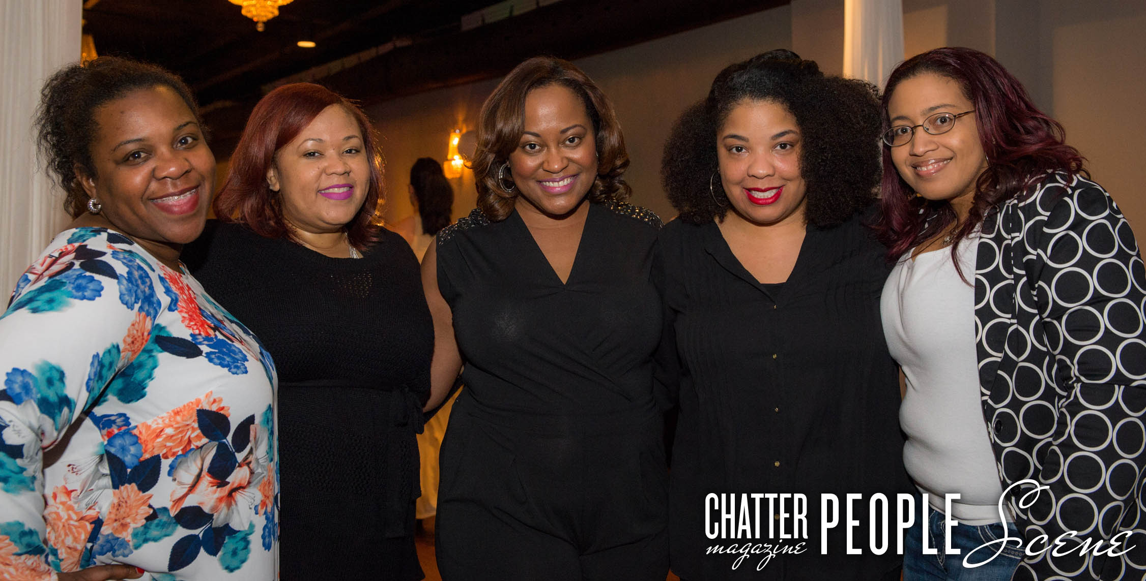Gabrielle Sanders, Angela Stoudemire, Maya Eady, Carmen Davis And Kellie Logan