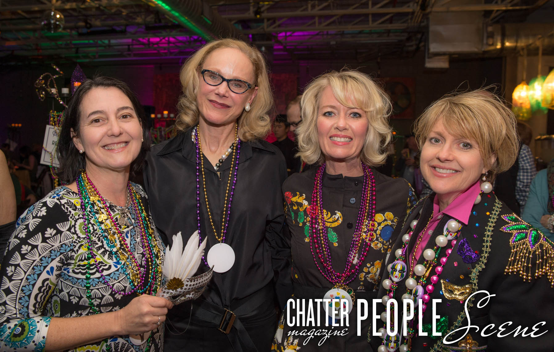 Catharine Daniels, Virginia Polley, Susan Stein and Andrea Aaron