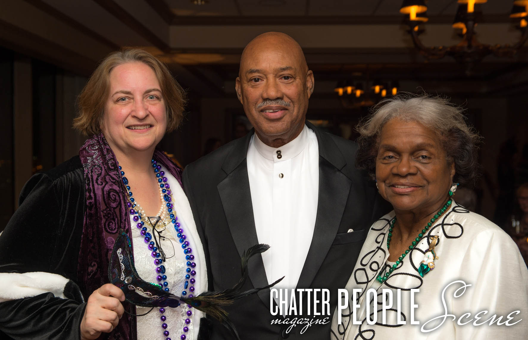 Jamie Curtis, Malcom Walker and Jewell Cousin