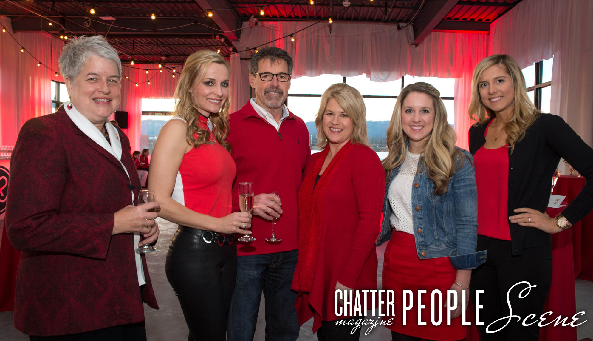 Diane Guffy, Jennifer Deal, Bill Henderson, Roselle Sellers, Sydney Zumbrun and Chelsea Tackett