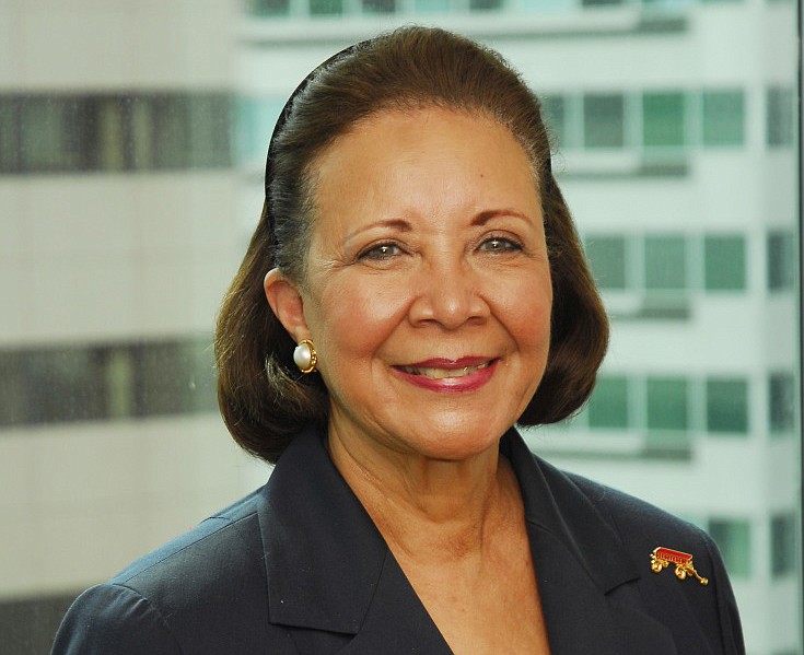 Odyssey luncheon with Alma Powell, wife of former secretary of state