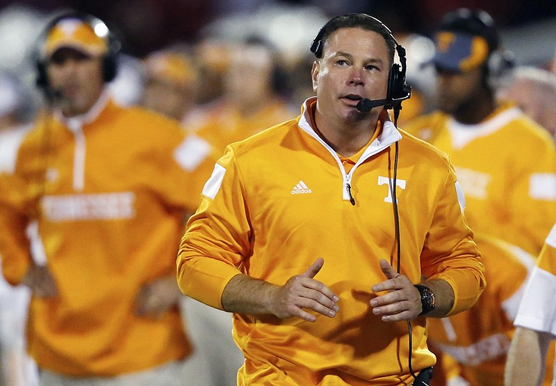 Tennessee football coach Butch Jones heads into spring practice with much more on his mind than what happens between the lines. Headline from recent weeks concerning his players' off-field conduct and a federal lawsuit against the university have made sure of that.