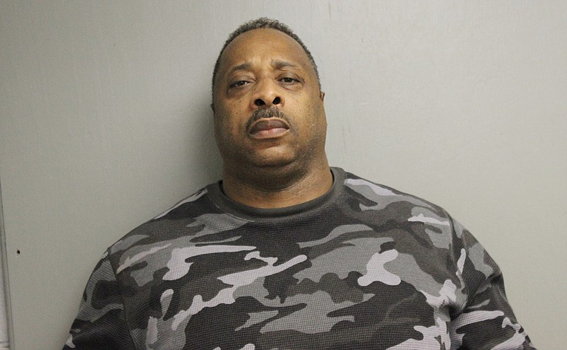 
              In this photo released by the Rapides Parish Sheriff's Office, Kevin Fredrick Harris following his arrest on Dec. 10, 2013. Harris, a nursing assistant at a Department of Veterans Affairs facility in Pineville, La., is charged with manslaughter in the May 2013 death of a 70-year-old patient, Charles Lee Johnson. Hospital officials concluded that Johnson died in an accidental fall, but an autopsy found Johnson died of blunt force trauma to the head following an altercation with Harris. (Rapides Parish Sheriff's Office via AP)
            