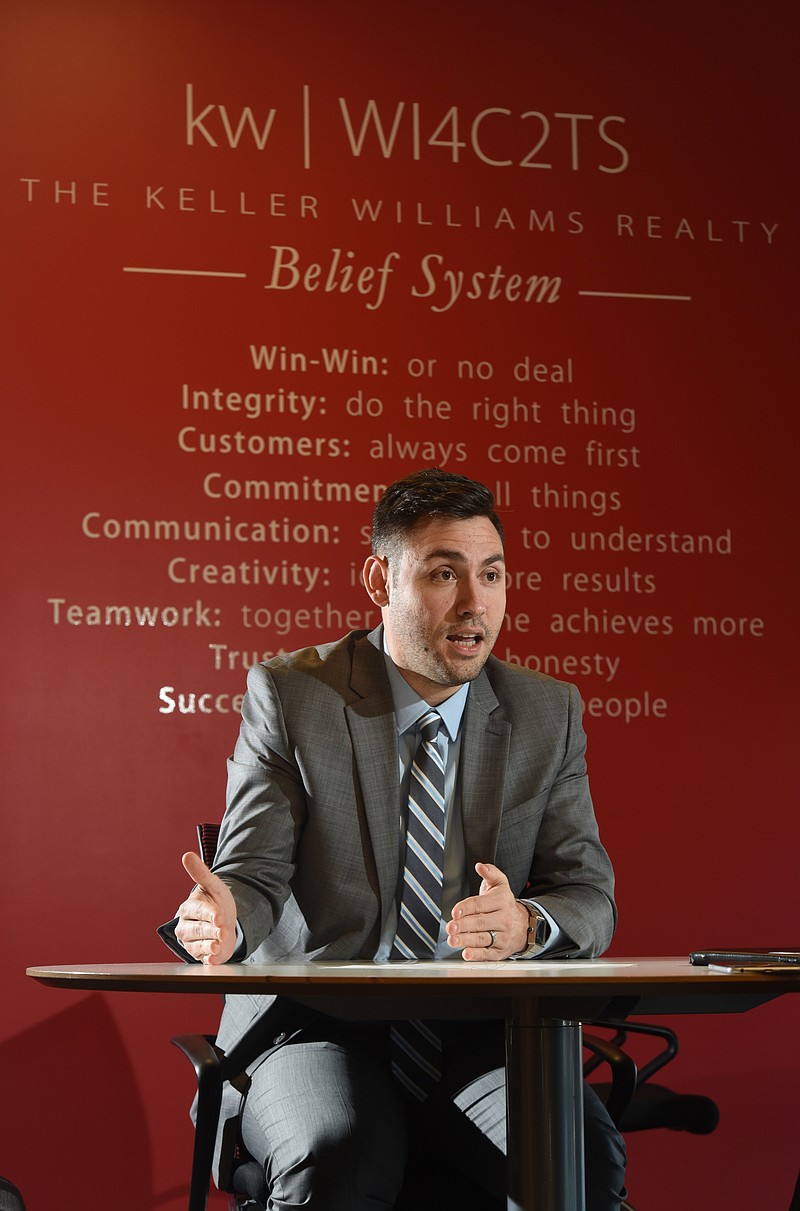 Nathan Brown is instrumental in making Keller Williams, the downtown office on the North Shore, the leading real estate agent office.