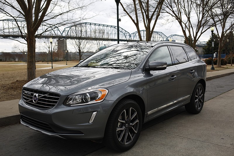 The Volvo XC60 small SUV is seen Thursday, March 10, 2016, in Chattanooga, Tenn.