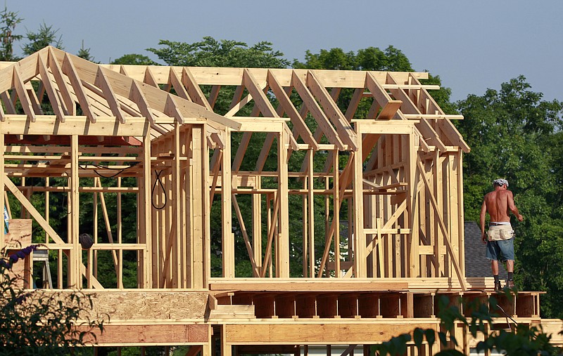 Home builders in the Chattanooga area started 1,785 houses in 2015, up 19 percent from the previous year. Home starts are projected to increase another 7.6 percent this year