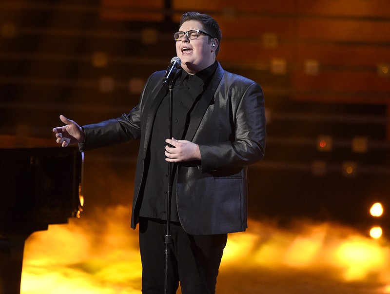 Jordan Smith says that, even though he's releasing his debut album today and is focusing on his career for the time being, he plans to return to Lee University and finish his degree at some point. (Photo by Chris Pizzello/Invision/AP)