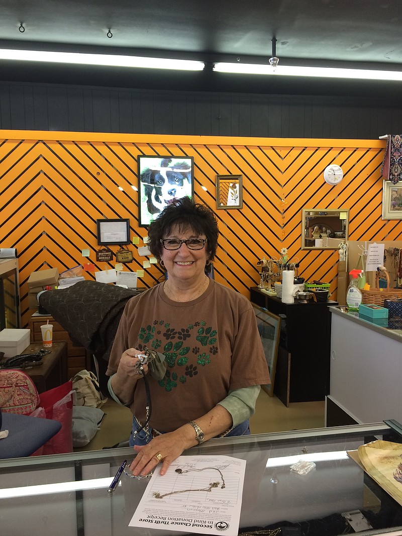 Volunteers, like Gail Susman, have been invaluable at the Second Chance thrift store and are making sure the Humane Society has everything it needs to help our animal community.