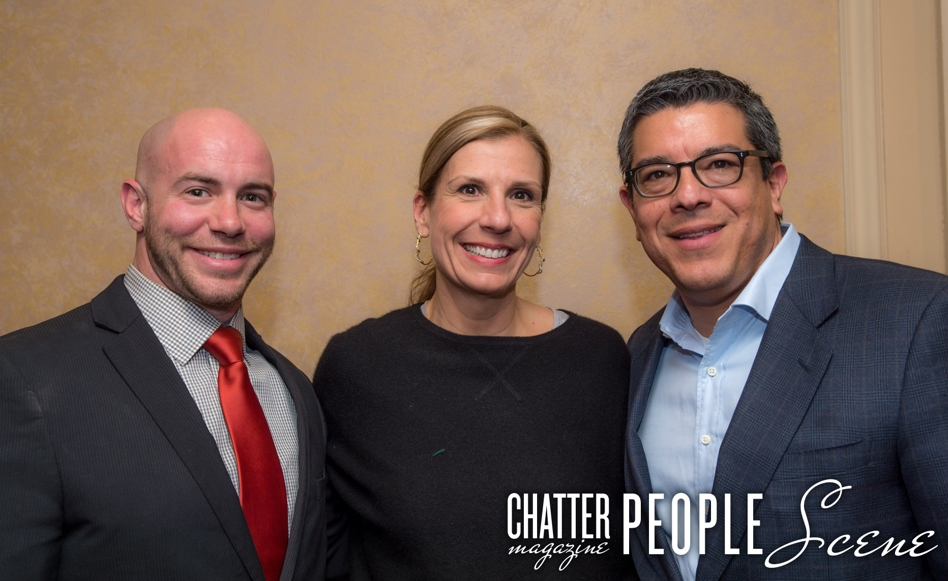 Brad Cowell and Barbara & Oliver Perdomo