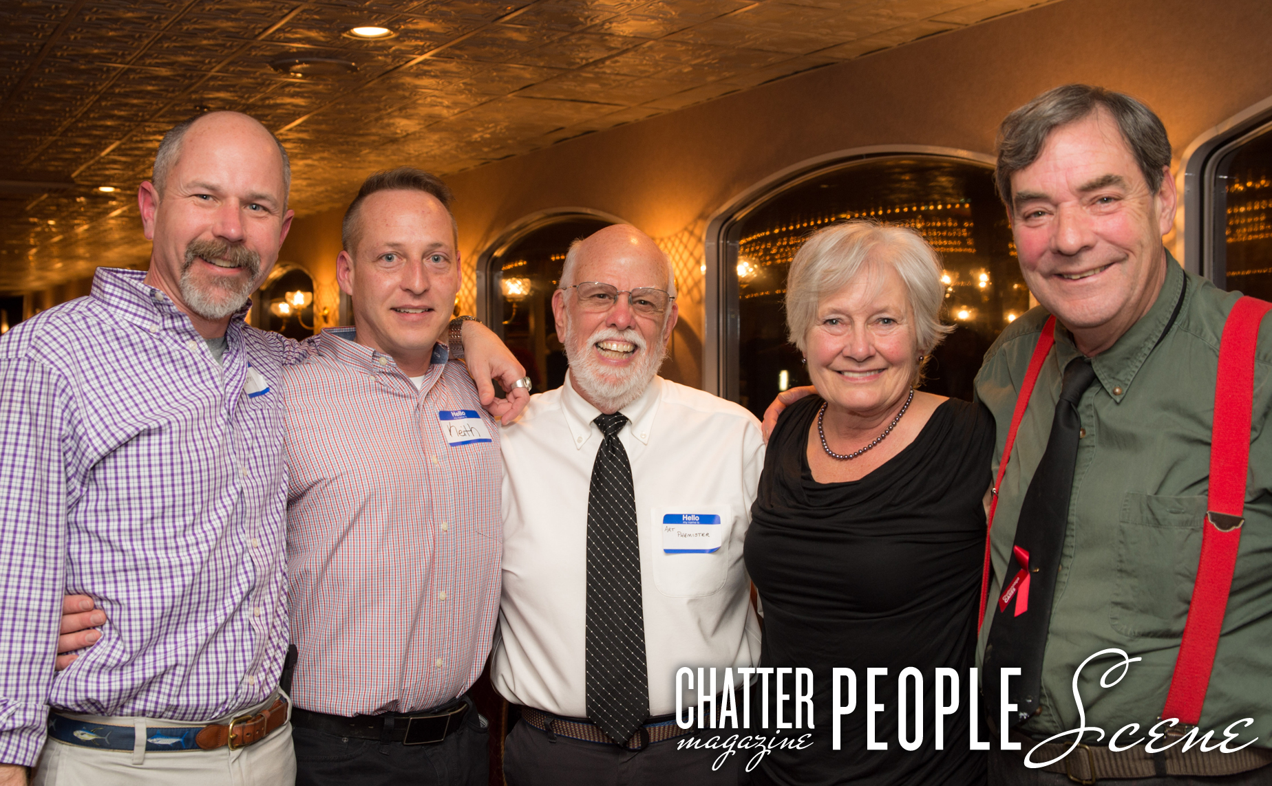 Danny Tullier, Keith Walker, Art & Linda Phemister and Robert Chamberlain