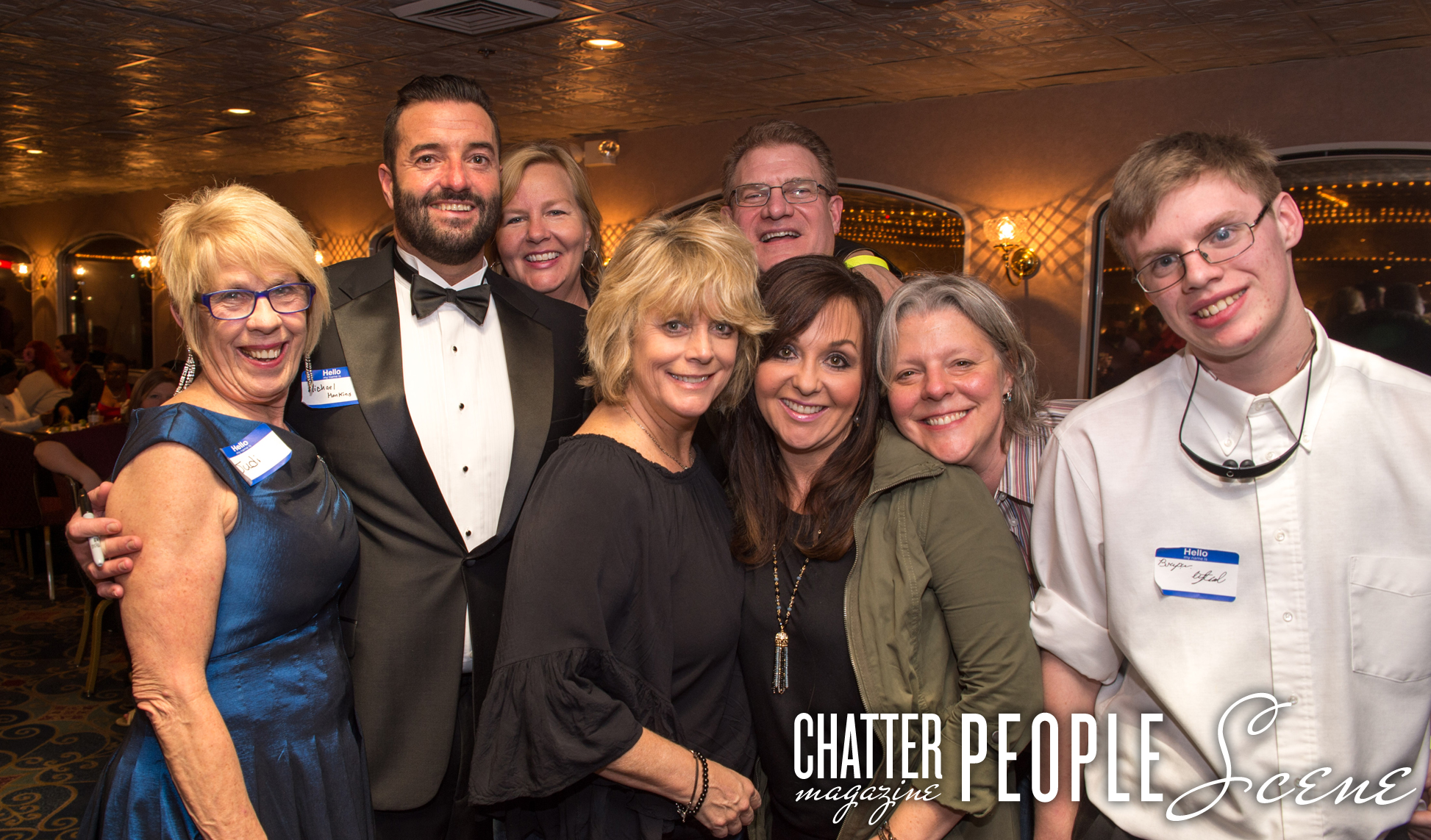 Judi Bailey, Michael Hankins, Anne Carey, Luanne Staub, and George Hixson, Vickie Phillips, Kelley Banks and Bryan Lytel