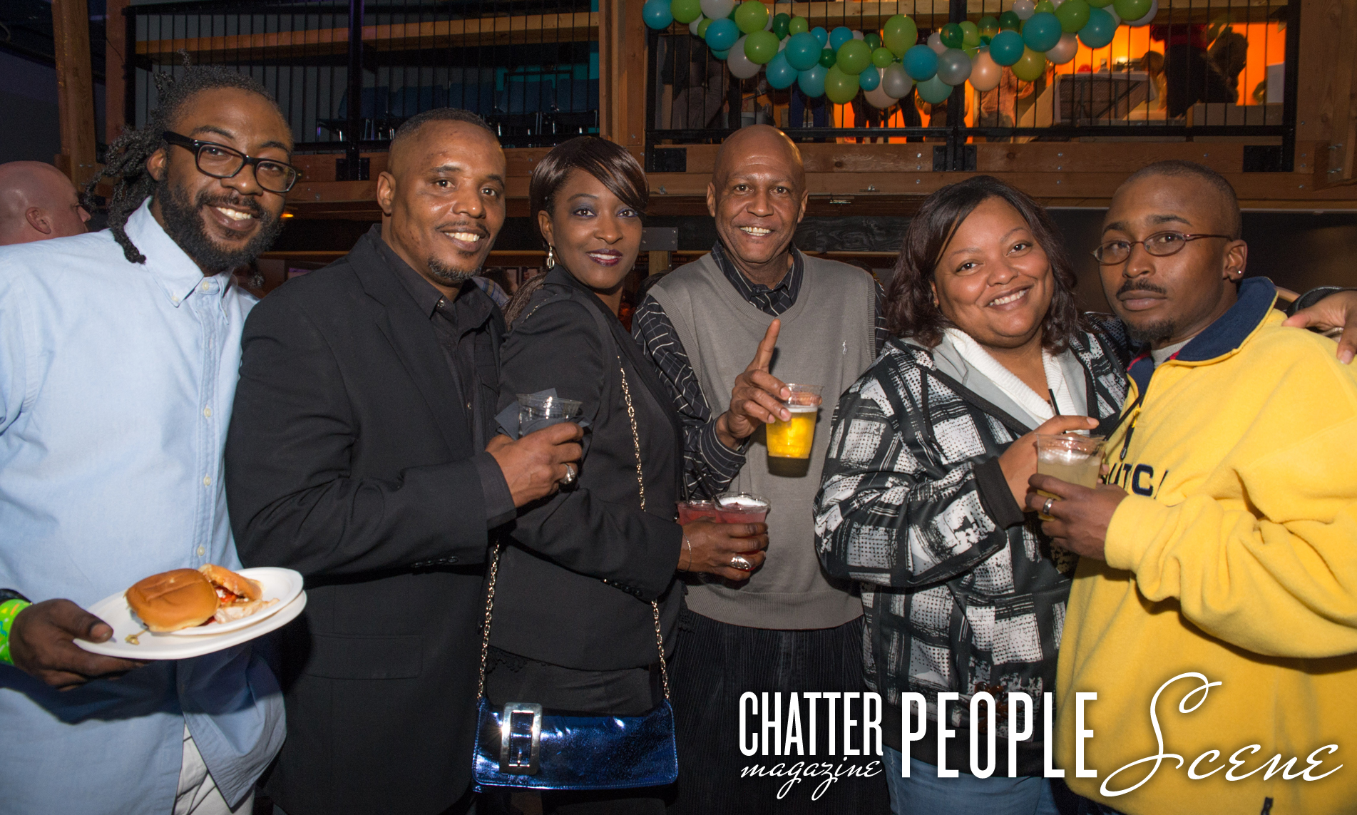 Josiah Benibo, Darrell Stewart, Sherrilynn Moore, Derrick Dadis and Lili & Rick Day