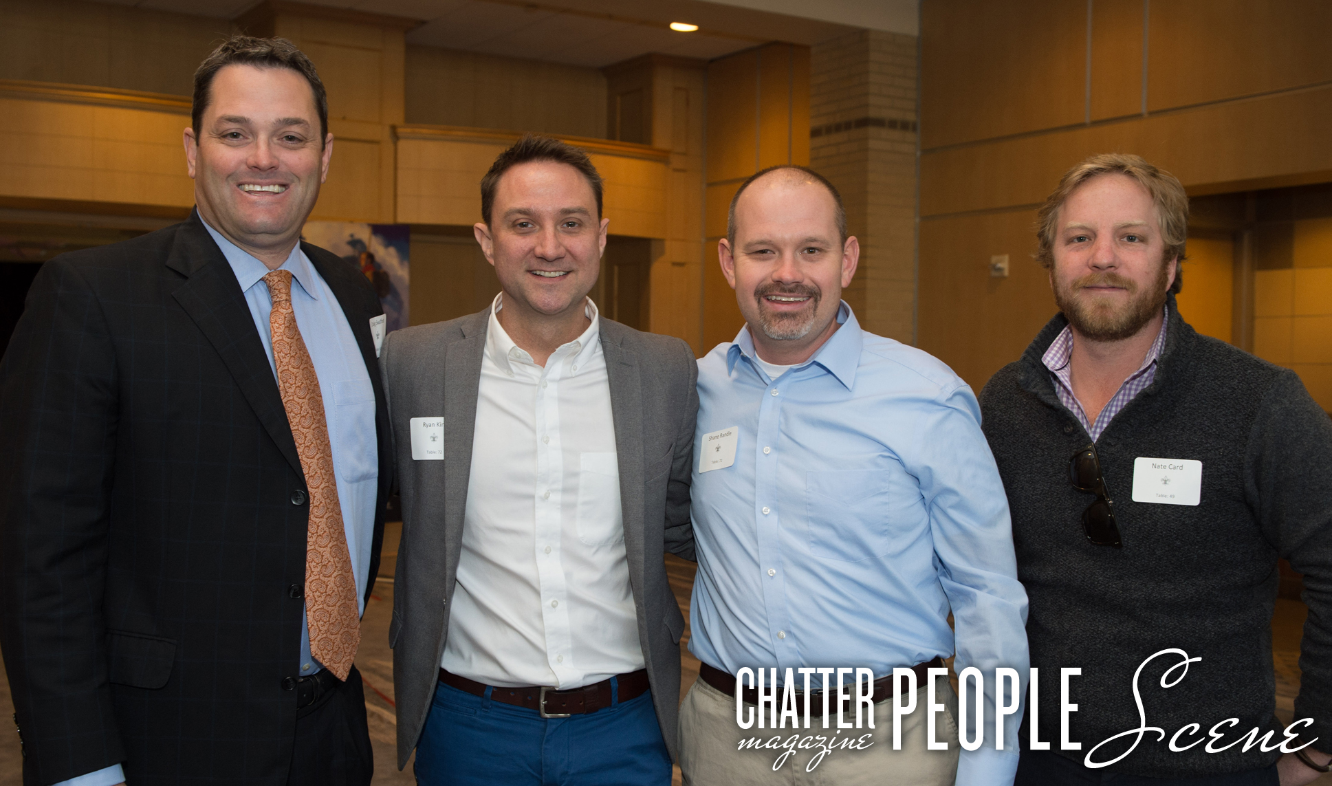 Craig Swafford, Ryan King, Nate Card and Shane Randle