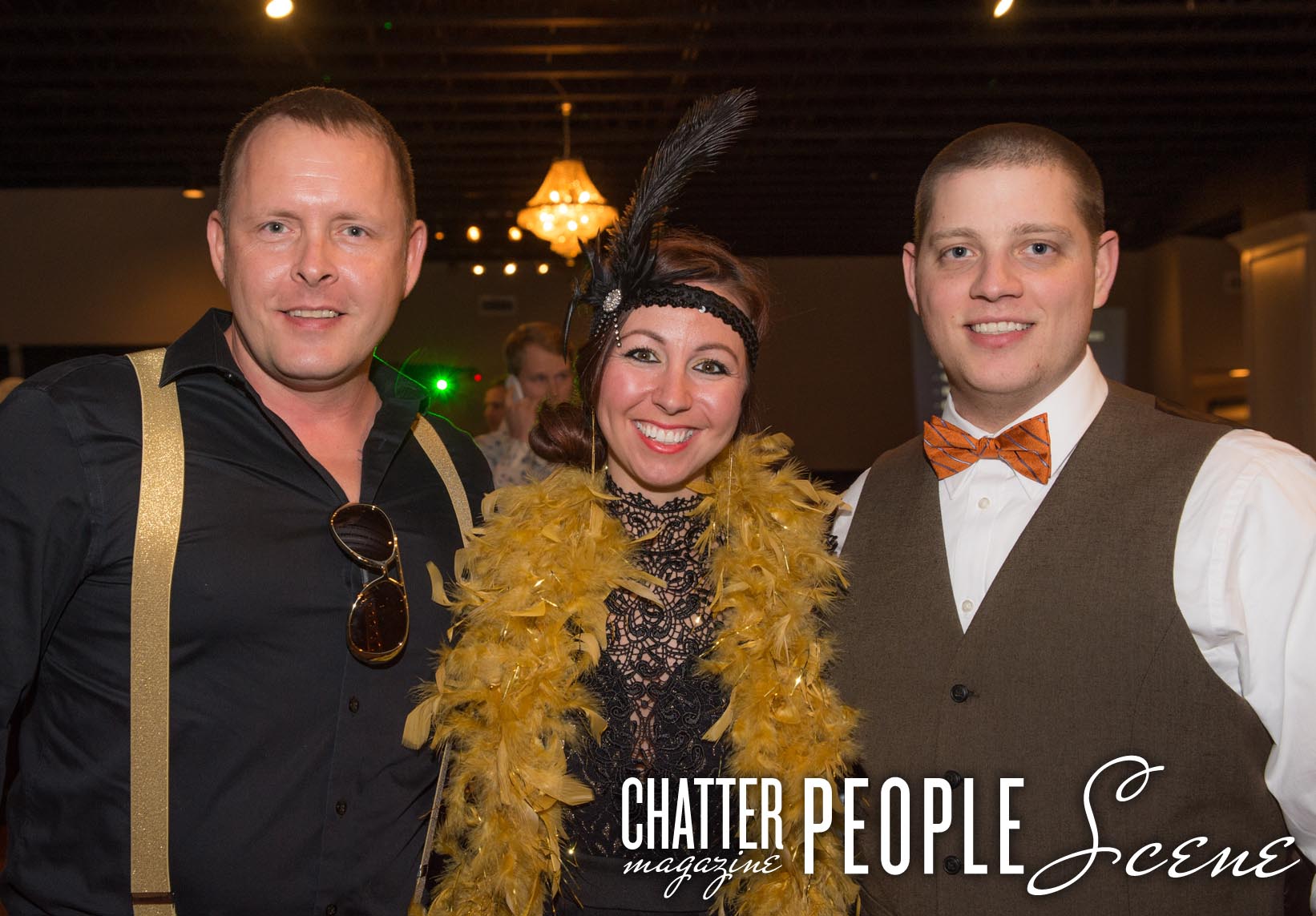 David Camalier, Brandy Walker and Chase Overby