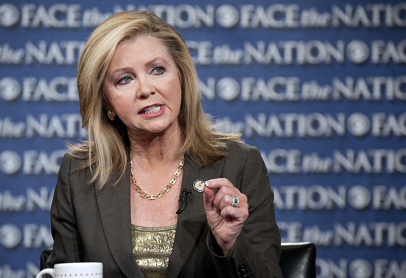 U.S. Rep. Marsha Blackburn, R-Tenn., shown in this 2013 file photo, is chairwoman of the Select Investigative Panel on Infant Lives. The committee, which has issued subpoenas to learn the names of those working on fetal tissue research. (AP Photo/CBS News, Chris Usher)