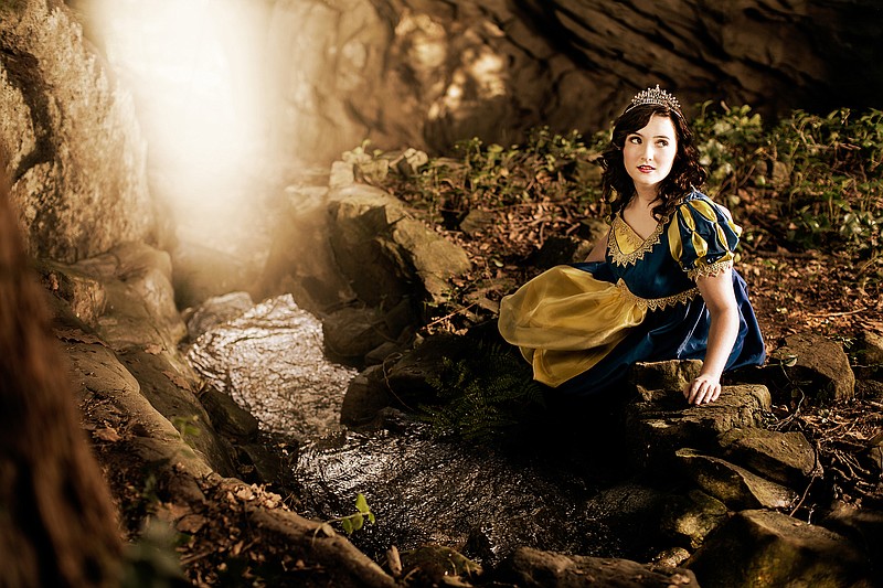 Snow White is among multiple storybook characters who can be seen during Fairytale Nights at Rock City.