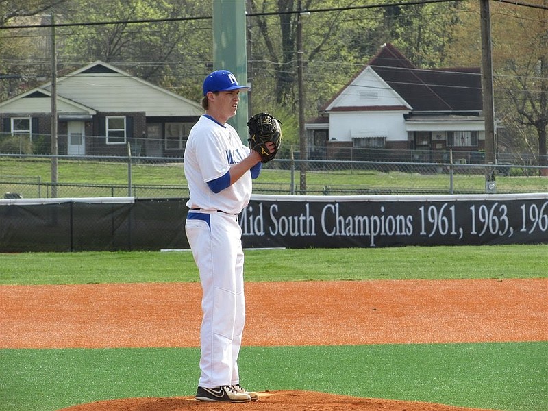 McCallie left-handed pitcher Palmer Steventon has committed as a junior to play college baseball for Lipscomb.