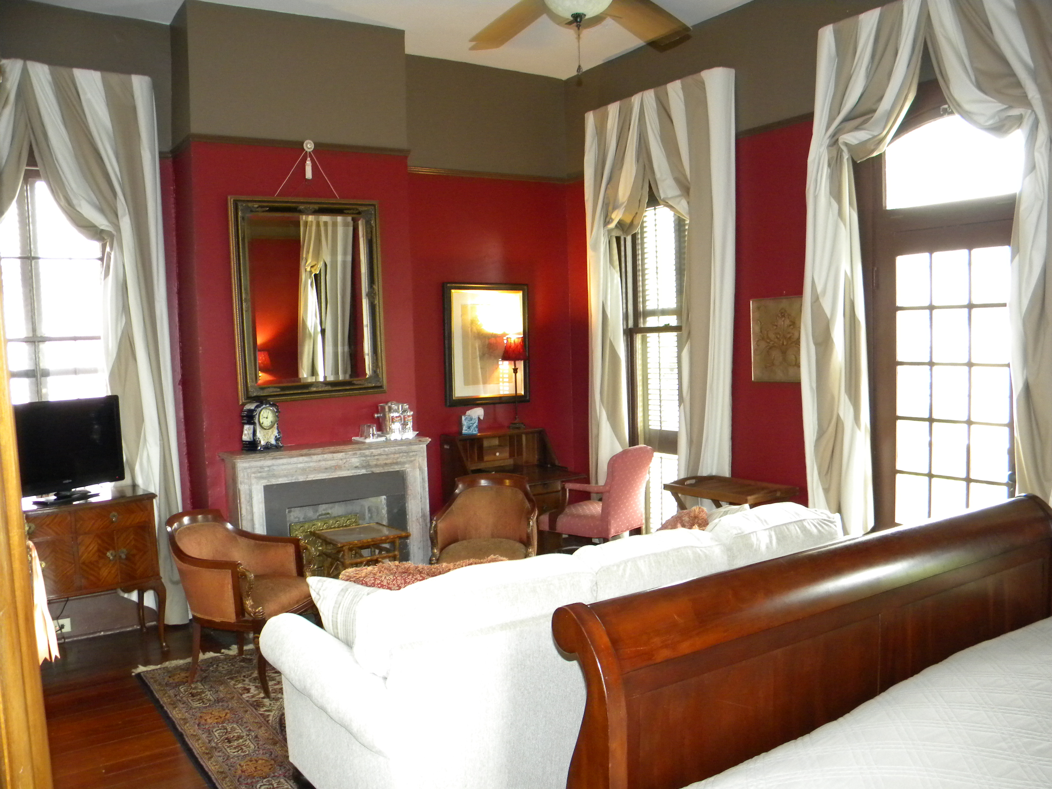 At the Maison de Macarty Bed & Breakfast in New Orleans, Louisiana, choose from six rooms in the main house or two, more private cottages.