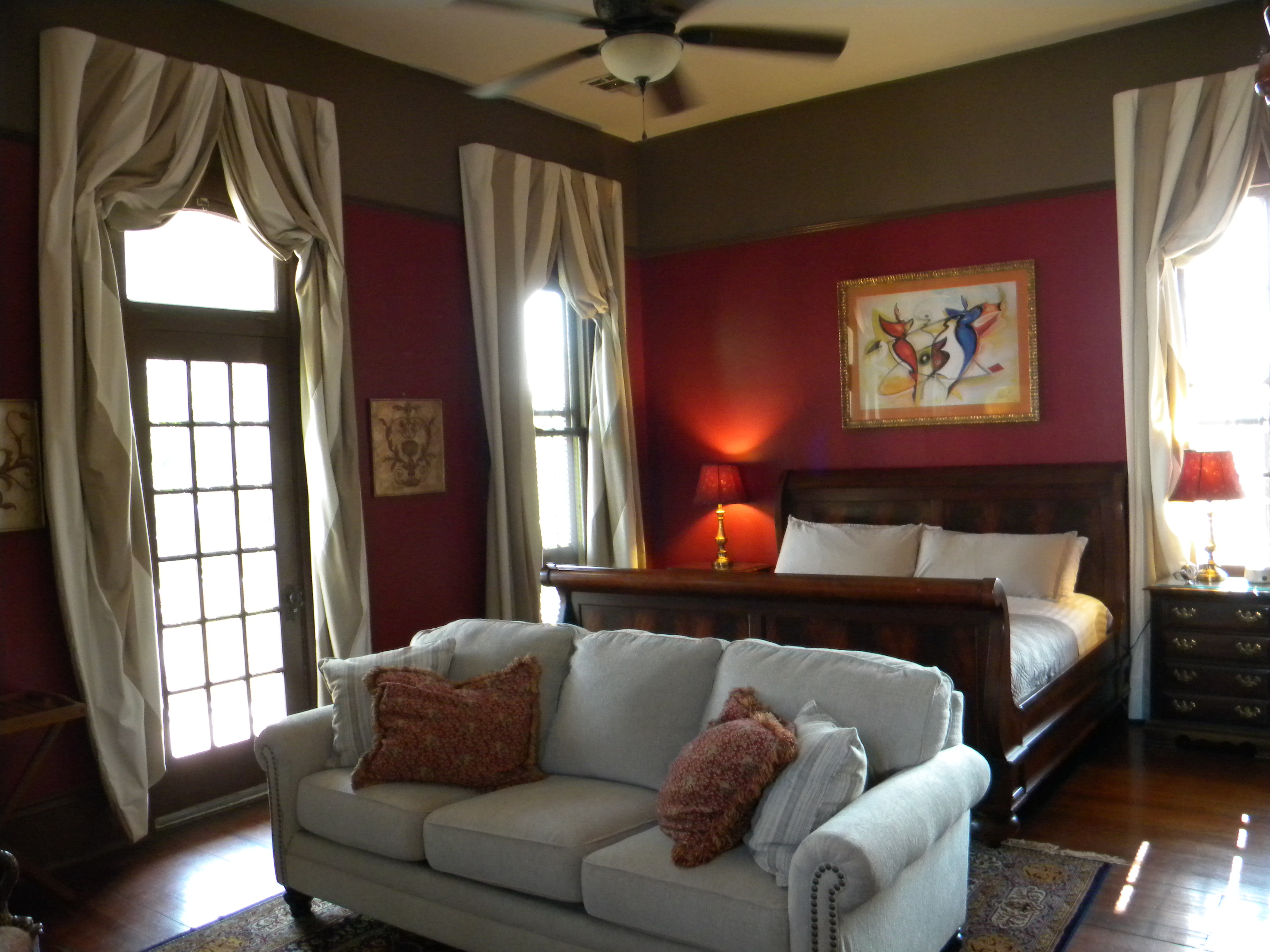 At the Maison de Macarty Bed & Breakfast in New Orleans, Louisiana, choose from six rooms in the main house or two, more private cottages.