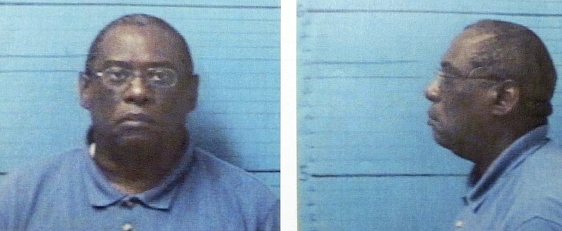 This 2004 combo photo provided by the Williamson County Sheriff's Office in Franklin, Tenn., shows Larry R. Dawson. According to officials, Dawson pulled a weapon at a security checkpoint as he entered the underground visitor center at the U.S. Capitol in Washington Monday, March 28, 2016. 