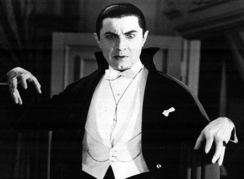 Bela Lugosi portrays Count Dracula in the 1931 film "Dracula." The film, like all properties starring the vampiric count, is based on Bram Stoker's 1897 novel, which is part of the public domain.