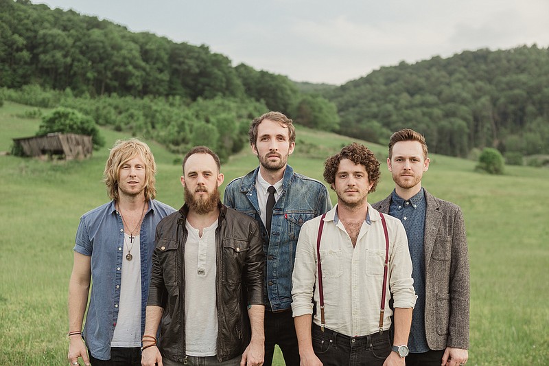 Green River Ordinance is, from left, Jamey Ice, Denton Hunker, Josh Jenkins, Joshua Wilkerson and Geoff Ice.