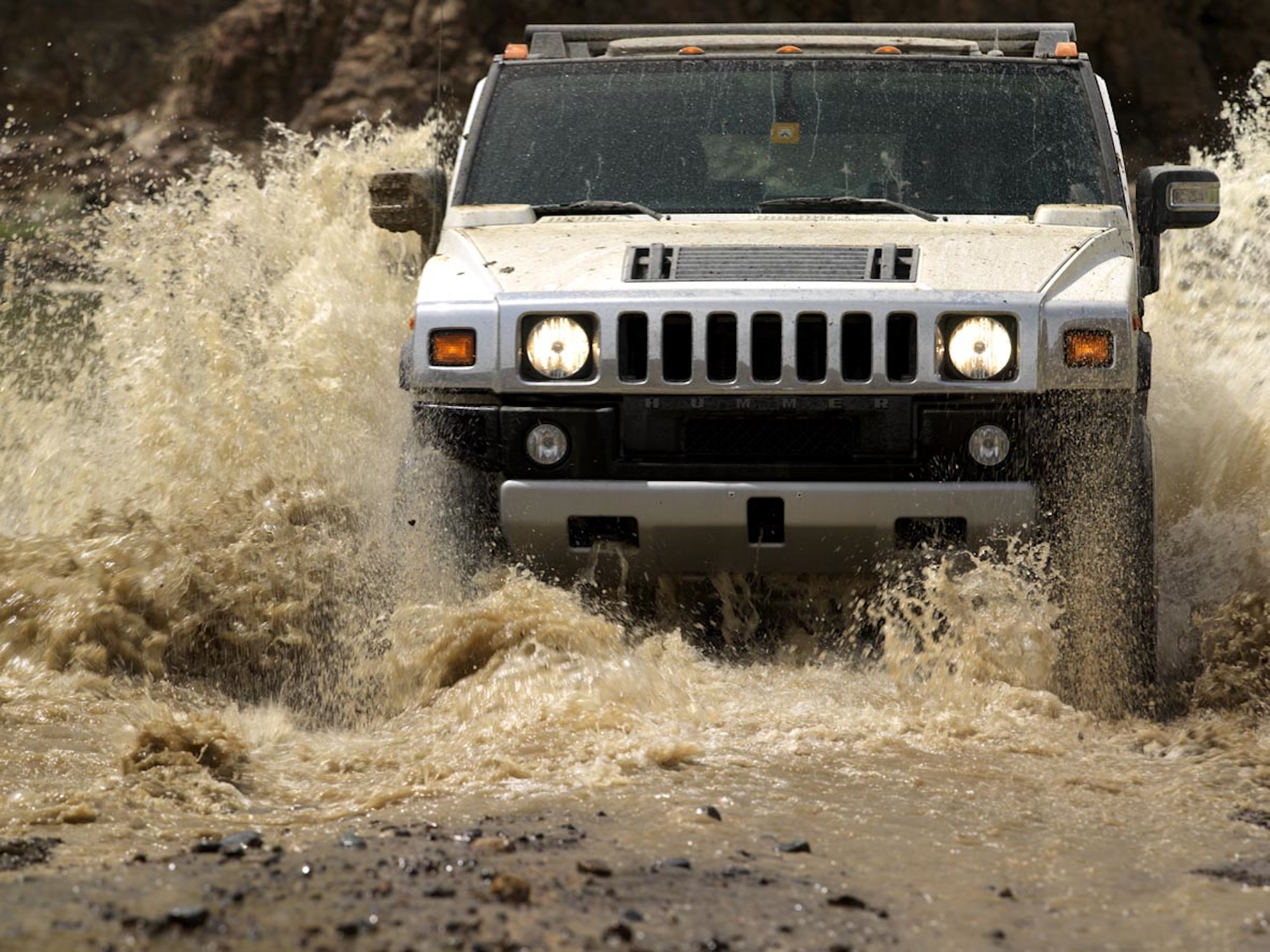 Among the adventures available in Dubai are SUV rides that slip and slide over sand dunes and splash through wadis, valleys that hold water after heavy rains.