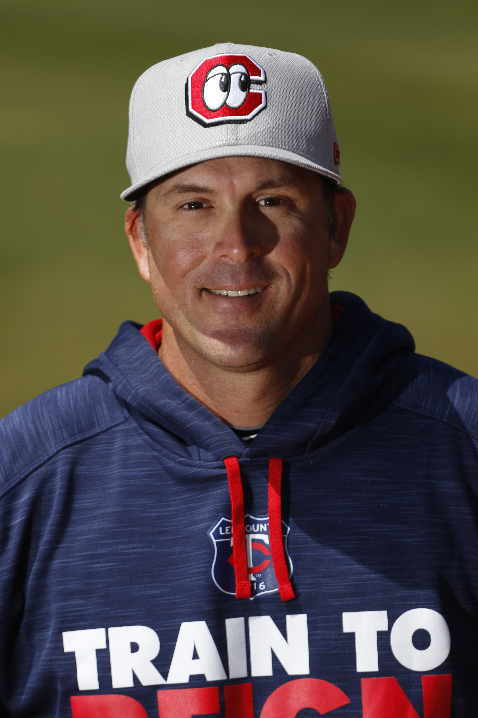 Staff Photo by Dan Henry / The Chattanooga Times Free Press- 4/5/16. Doug Mientkiewicz (16) - 2016 Lookouts baseball media day at AT&T field on April 5, 2016.