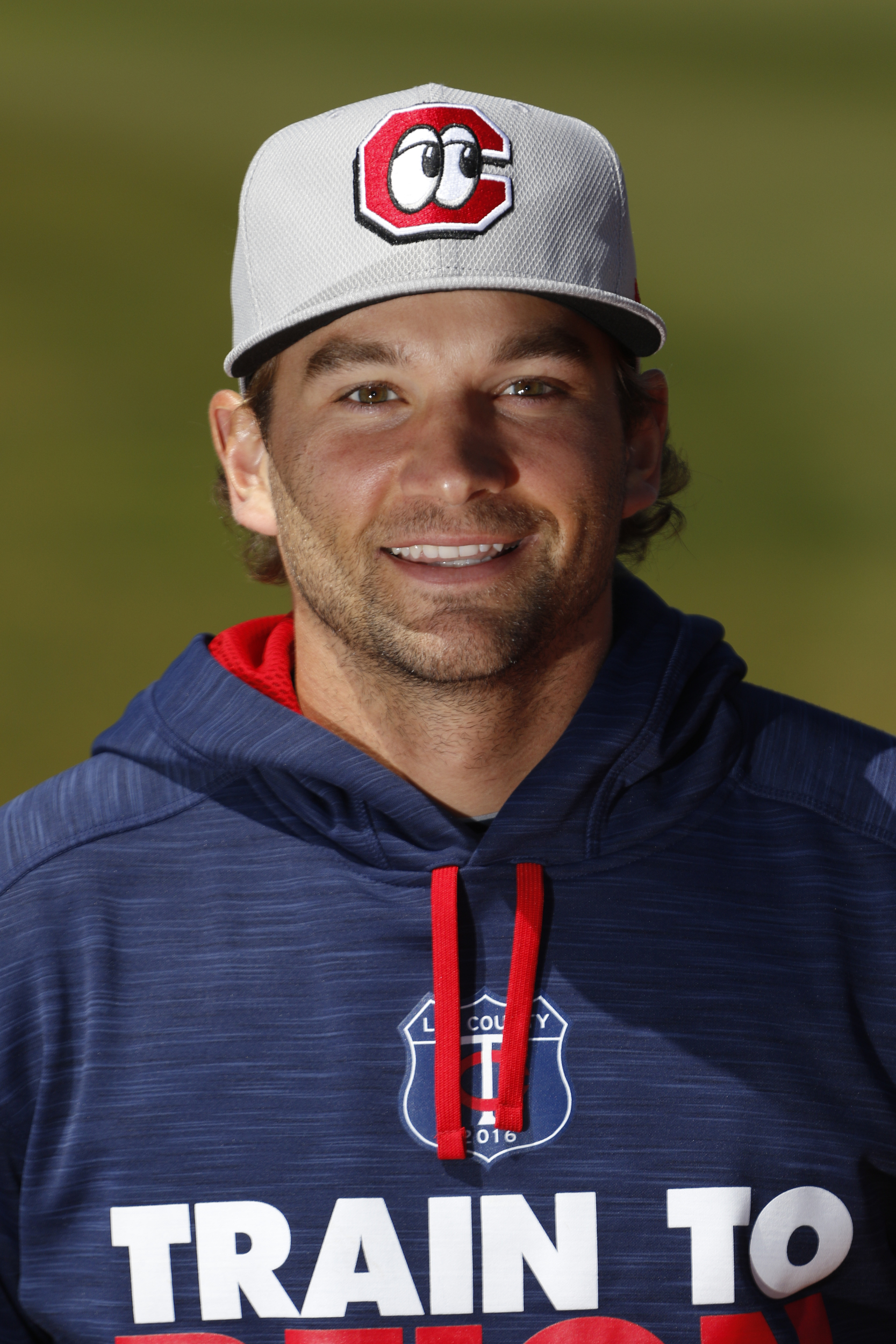 Staff Photo by Dan Henry / The Chattanooga Times Free Press- 4/5/16. Mike Strong (23) - 2016 Lookouts baseball media day at AT&T field on April 5, 2016.